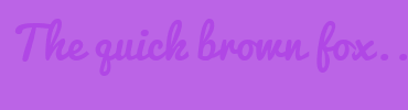 Image with Font Color B047E5 and Background Color BB64E6
